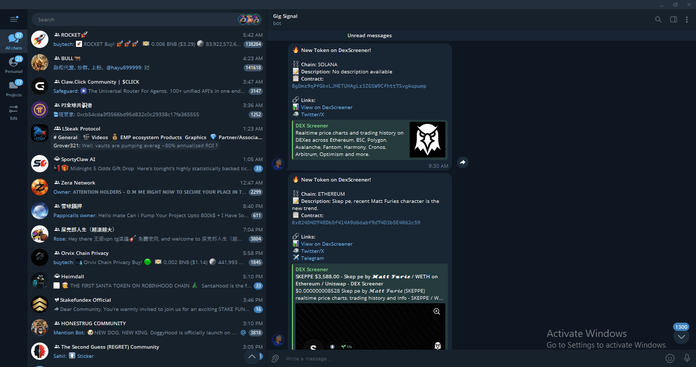 gigSignal Automation Bot